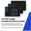 HP ZGX Nano G1n AI GB10 128 GB LPDDR5x-SDRAM 4 TB SSD Linux Mini PC darbo stotis AI darbo stotis, AI kompiuteris juoda