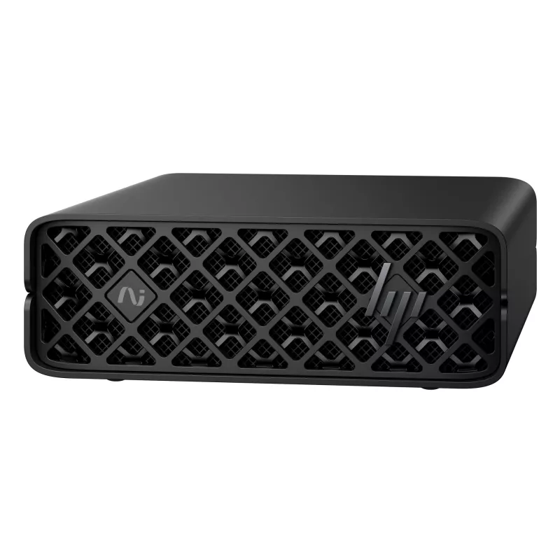 HP ZGX Nano G1n AI GB10 128 GB LPDDR5x-SDRAM 4 TB SSD Linux Mini PC darbo stotis AI darbo stotis, AI kompiuteris juoda