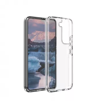 Telefono dėklas dbramante1928 Iceland Pro, skirtas Samsung Galaxy S22 — permatomas, pagamintas iš perdirbto plastiko, 6,1 colio ekranui