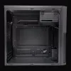 PC Micro Tower korpusas LC-Power 2004MB-V3, Micro-ATX/Mini-ITX, juodas, viršutinis PSU, palaiko 2×3,5 colio + 2×2,5 colio, USB 3.2 Gen1