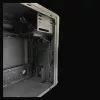 PC Micro Tower korpusas LC-Power 2004MB-V3, Micro-ATX/Mini-ITX, juodas, viršutinis PSU, palaiko 2×3,5 colio + 2×2,5 colio, USB 3.2 Gen1