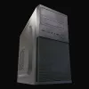 PC Micro Tower korpusas LC-Power 2004MB-V3, Micro-ATX/Mini-ITX, juodas, viršutinis PSU, palaiko 2×3,5 colio + 2×2,5 colio, USB 3.2 Gen1