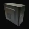 PC Micro Tower korpusas LC-Power 2004MB-V3, Micro-ATX/Mini-ITX, juodas, viršutinis PSU, palaiko 2×3,5 colio + 2×2,5 colio, USB 3.2 Gen1