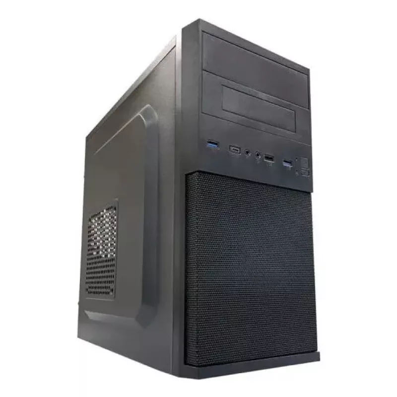 PC Micro Tower korpusas LC-Power 2004MB-V3, Micro-ATX/Mini-ITX, juodas, viršutinis PSU, palaiko 2×3,5 colio + 2×2,5 colio, USB 3.2 Gen1