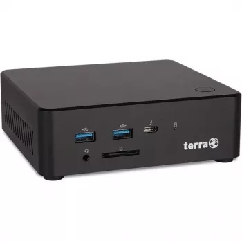 TERRA Micro 7000C GREENLINE Intel® Core™ i7 i7-1355U 16 GB DDR5-SDRAM 500 GB SSD Windows 11 Pro Mikrokompiuteris Mini PC Juodas