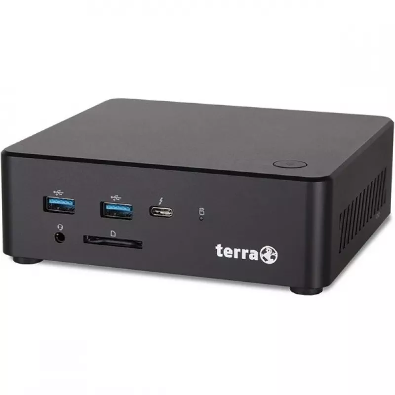 TERRA Micro 7000C GREENLINE Intel® Core™ i7 i7-1355U 16 GB DDR5-SDRAM 500 GB SSD Windows 11 Pro Mikrokompiuteris Mini PC Juodas