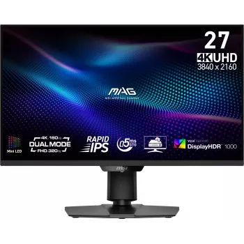 MSI MAG 274UPDFDE E16M kompiuterio monitorius 68,6 cm (27 col.) 3840 x 2160 pikselių 4K Ultra HD LED juodas