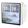 „Thermaltake TH360 V3 Ultra ARGB“ daugiafunkcis skysčio aušintuvas – 3x 120 mm ventiliatoriai, 500–2500 RPM, 12 V, baltas