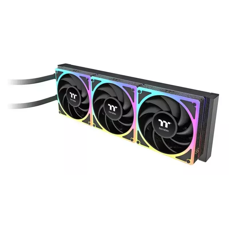 Thermaltake MAGCurve 360 Ultra AIO skysčio CPU aušintuvas su ARGB ventiliatoriais, 360 mm radiatorius, juodas