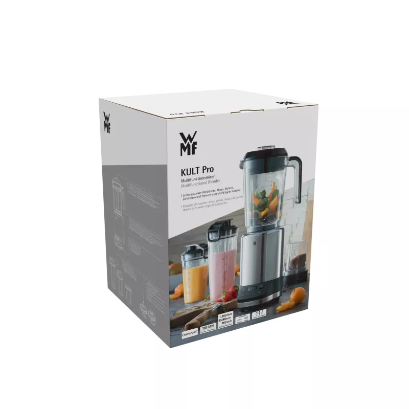 WMF Kult Pro 0416530011 1,2 L stalinis trintuvas 1200 W nerūdijantis plienas