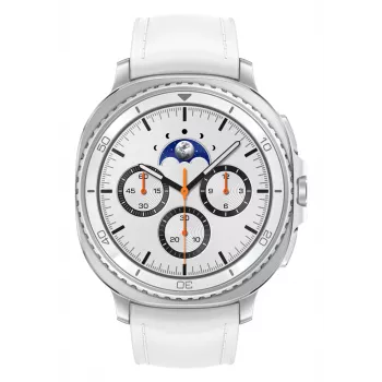 Samsung Galaxy Watch8 Classic 3,3 cm (1,3 colio) AMOLED 46 mm Skaitmeninis 438 x 438 pikseliai Jutiklinis ekranas Sidabrinis Wi-Fi GPS (palydovinis)