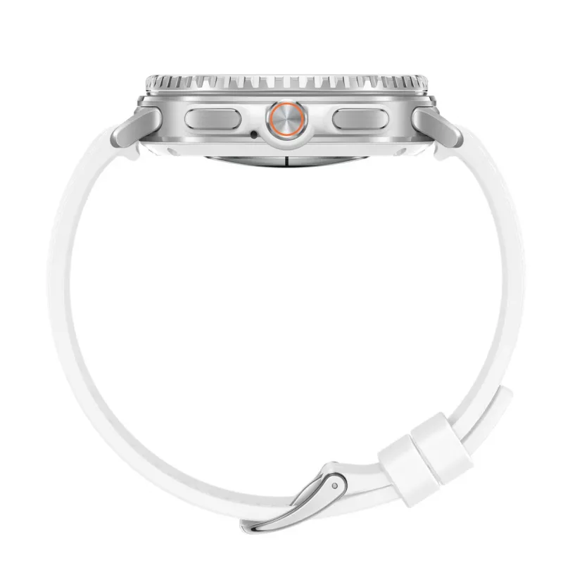 Samsung Galaxy Watch8 Classic 3,3 cm (1,3 colio) AMOLED 46 mm Skaitmeninis 438 x 438 pikseliai Jutiklinis ekranas Sidabrinis Wi-Fi GPS (palydovinis)