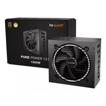 be quiet Pure Power 13 M | 1200W maitinimo blokas 20+4 kontaktų ATX ATX juodas