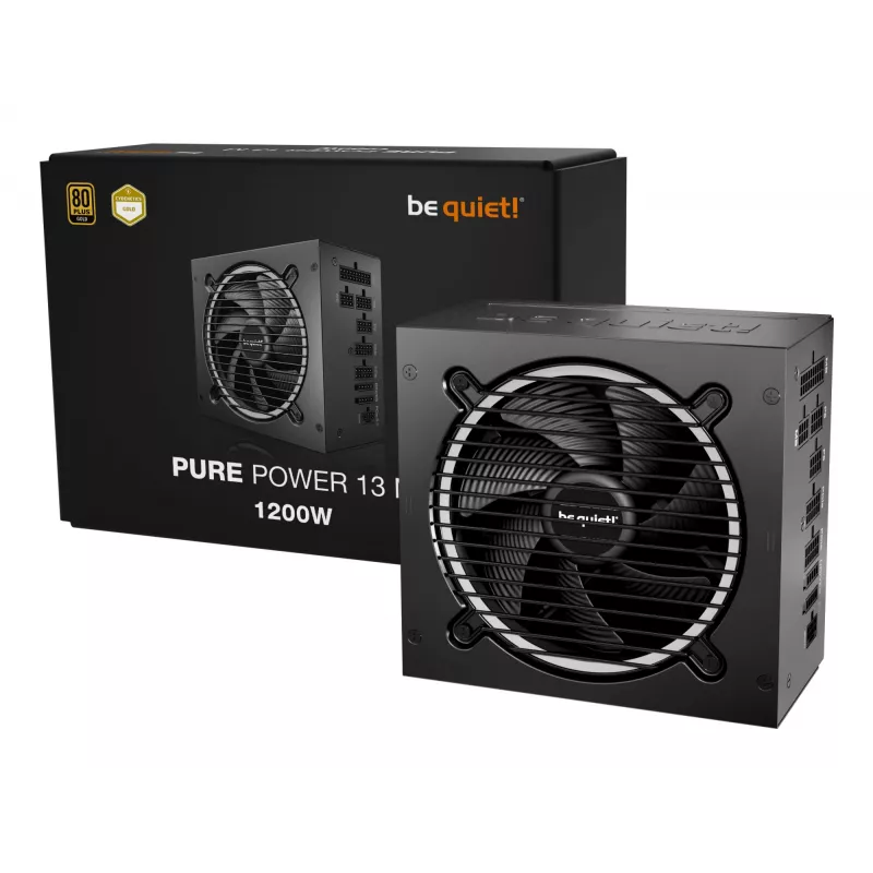 be quiet Pure Power 13 M | 1200W maitinimo blokas 20+4 kontaktų ATX ATX juodas