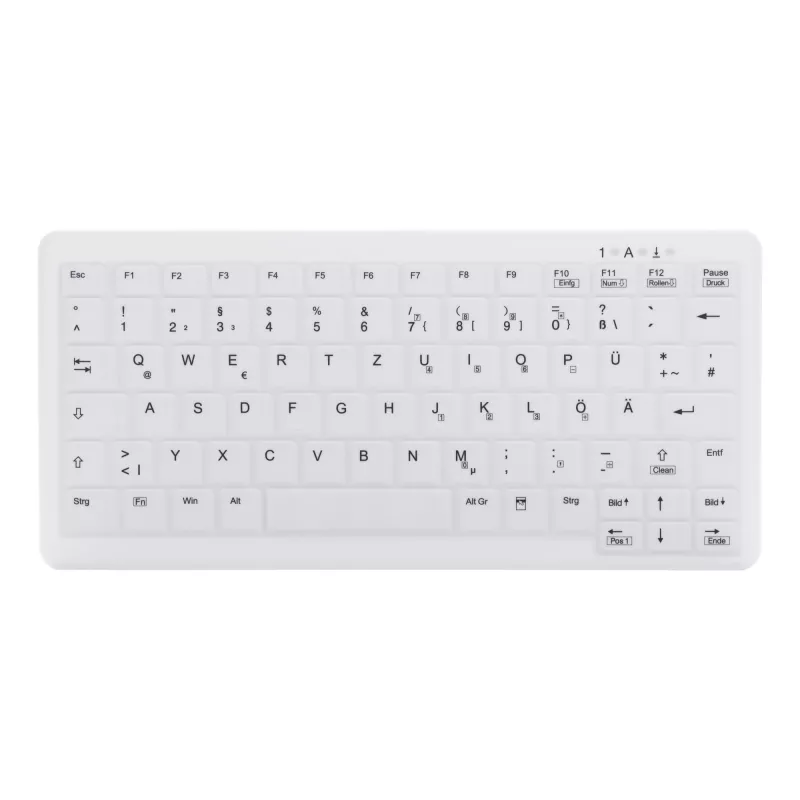 Contour Design Active Key Contour ClassicClean Medical klaviatūra IP68 Mini Wireless White DE C4110