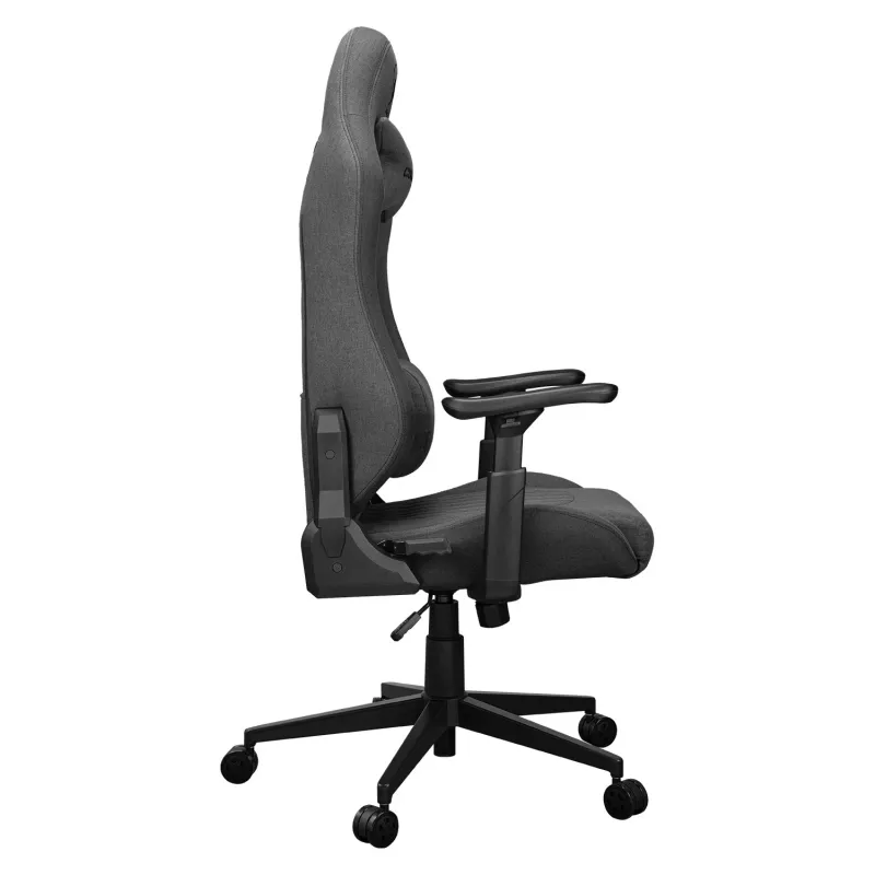 Universali žaidimų kėdė Cougar CGR-EPF-ROG — juoda/pilka, 125 cm min. aukštis, 710×670 mm sėdynė, 120 kg maks. apkrova