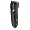 Braun Series 3 301s folijos skutiklis su kirpimo įrankiu, juodas