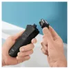 Braun Series 3 301s folijos skutiklis su kirpimo įrankiu, juodas