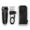 Braun Series 3 301s folijos skutiklis su kirpimo įrankiu, juodas