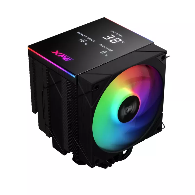 XPG MAESTRO PLUS 62DA CPU oro aušintuvas, Oro aušintuvas, 12 cm, Juoda