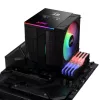 XPG MAESTRO PLUS 62DA CPU oro aušintuvas, Oro aušintuvas, 12 cm, Juoda