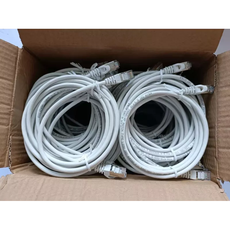 Equip Cat.6 S/FTP komutacinis kabelis, 2,0 m, baltas, 34 vnt. rinkinys