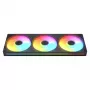 Ventiliatorius Cougar Unity360-FB Single-Frame 360 ARGB PWM Forward, 120mm×3, 700–2500 RPM, FDB, 5.4 mmH2O, juodas