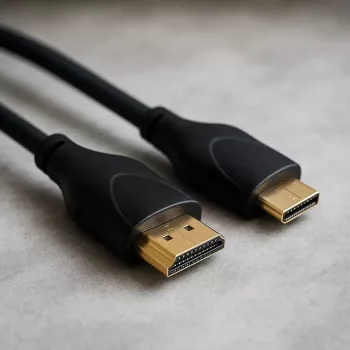 HDMI laidas Ethernet A -> mini C St/St 1,00 m plonas DELOCK 83132