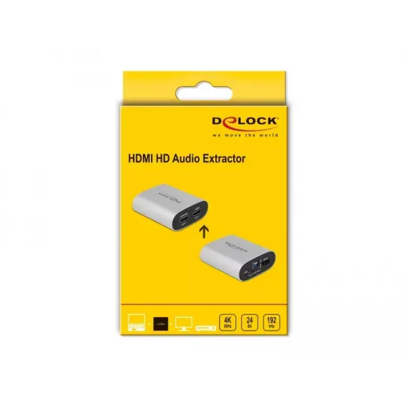 HDMI HD garso ištraukiklis DeLOCK 63332