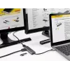 DeLOCK USB-C dviejų HDMI adapteris 4K 60Hz USB prievadas