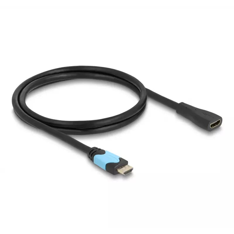 DeLOCK didelės spartos HDMI ilginamasis kabelis 48 Gbps 8K 60 Hz 1 m