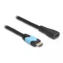 DeLOCK didelės spartos HDMI ilginamasis kabelis 48 Gbps 8K 60 Hz 1 m