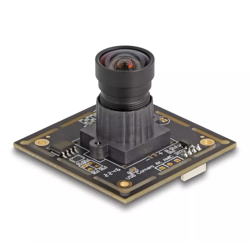 Internetinė kamera DeLOCK 12073 8.3 MP 3840 x 2160 USB 2.0 juoda