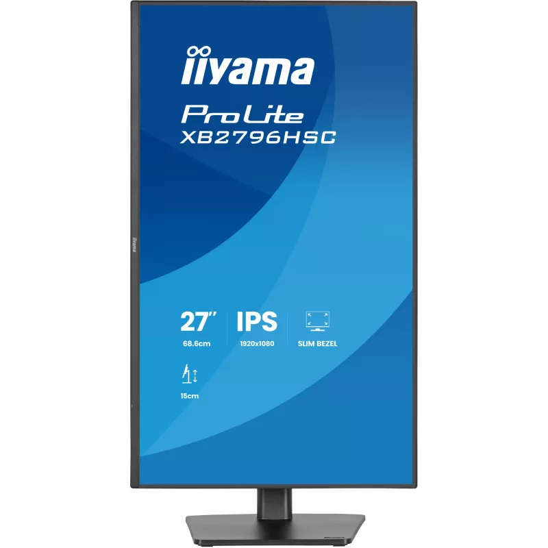 iiyama ProLite XB2796HSC-B1 kompiuterio monitorius 68,6 cm (27 col.) 1920 x 1080 pikselių Full HD LED juodas