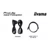 27 col. IIYAMA ProLite XB2796QSC-B1 IPS Quad HD 2560x1440 LED monitorius, 4 ms, USB-C, garsiakalbiai, reguliuojamas aukštis, VESA