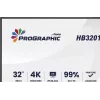 IIYAMA 32 colių ProGraphic HB3201UHSNP-B1 4K UHD IPS LCD monitorius su USB-C ir DisplayPort