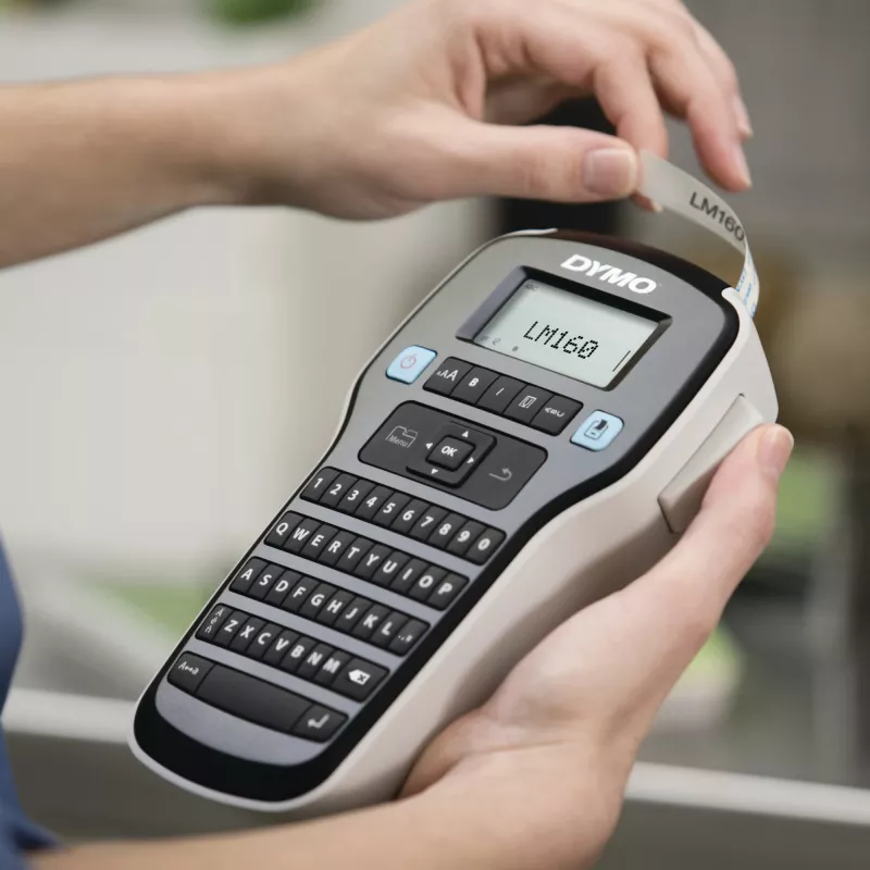 DYMO LabelManager 160 Valuepack etikečių spausdintuvas Terminis pernešimas 160 x 160 DPI 12 mm/sek D1 QWERTZ