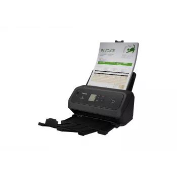 Dokumentų skaitytuvas su automatiniu dokumentų tiektuvu Canon DRC340 — A4, 600 x 600 DPI, dvipusis skenavimas, maitinimas per USB, įmontuotas ekranas, 3,2 kg