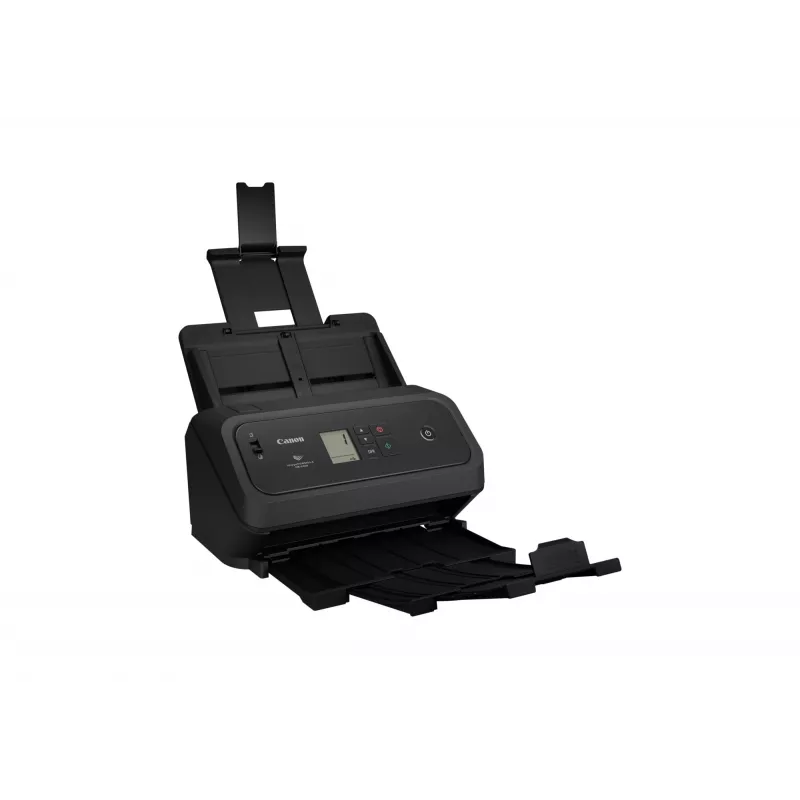 Dokumentų skaitytuvas su automatiniu dokumentų tiektuvu Canon DRC340 — A4, 600 x 600 DPI, dvipusis skenavimas, maitinimas per USB, įmontuotas ekranas, 3,2 kg