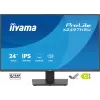 IIYAMA ProLite X2497HSU-B1 monitorius 23,8 colio (60,5 cm) Full HD IPS 1920×1080 4 ms USB‑C 2×, garsiakalbiai, VESA, juodas