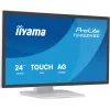 iiyama ProLite T2452MSC-W1AG kompiuterio monitorius 60,5 cm (23,8 col.) 1920 x 1080 pikseliai Full HD LED jutiklinis ekranas balta