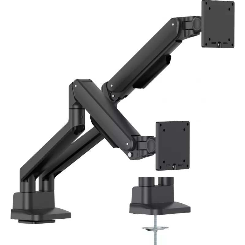 Monitoriaus stalinis laikiklis IIYAMA DS4002C-B1 61–81.3 cm (24–32 colių) ekranams, VESA 75×75–100×100, spaustuvas/pralaida, juodas