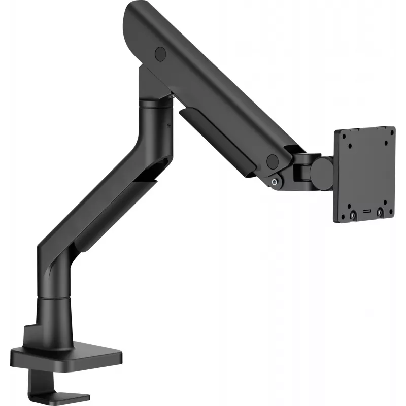 Monitoriaus stalinis laikiklis IIYAMA DS6001C-B1, skirtas 49 colių (124,5 cm) ekranams, spaustuvas / tarpiklis, VESA 75x75–100x100, reguliuojamas aukštis, pakreipimas -60–50°, juodas