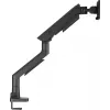 Monitoriaus stalinis laikiklis IIYAMA DS6001C-B1, skirtas 49 colių (124,5 cm) ekranams, spaustuvas / tarpiklis, VESA 75x75–100x100, reguliuojamas aukštis, pakreipimas -60–50°, juodas