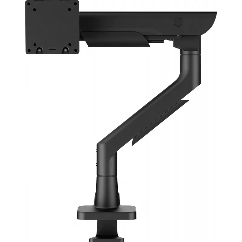 Monitoriaus stalinis laikiklis IIYAMA DS6001C-B1, skirtas 49 colių (124,5 cm) ekranams, spaustuvas / tarpiklis, VESA 75x75–100x100, reguliuojamas aukštis, pakreipimas -60–50°, juodas