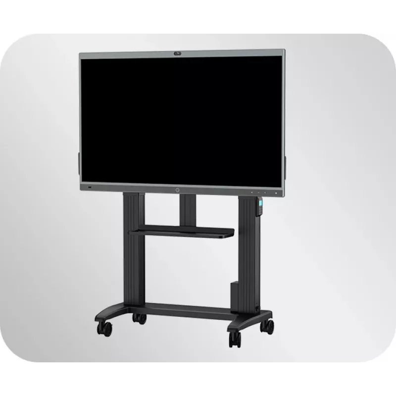 Ratinė bazė Yealink MB-FS-Lift — montavimas ant grindų, juoda, 87 kg talpa, 600×1100 mm