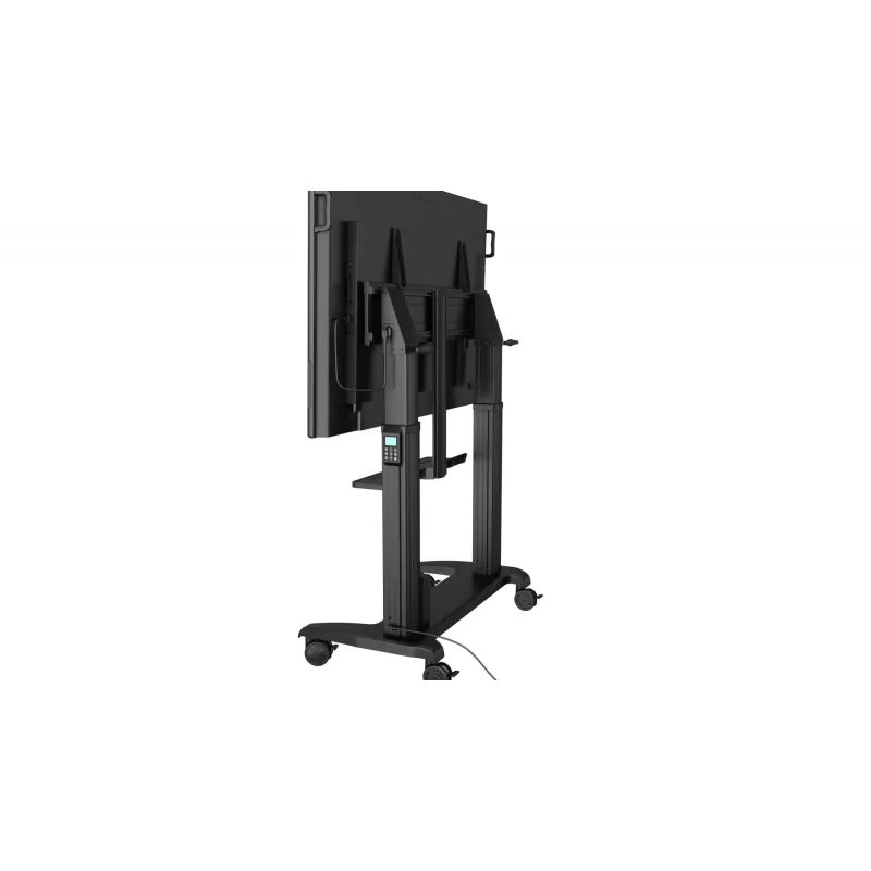 Ratinė bazė Yealink MB-FS-Lift — montavimas ant grindų, juoda, 87 kg talpa, 600×1100 mm