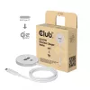 Belaidis įkroviklis club 3d CAC-3026 25W Qi2 magnetinis kilimėlis, suderinamas su Qi 2.2 MagSafe, 1 m laidas, baltas
