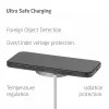Belaidis įkroviklis club 3d CAC-3026 25W Qi2 magnetinis kilimėlis, suderinamas su Qi 2.2 MagSafe, 1 m laidas, baltas