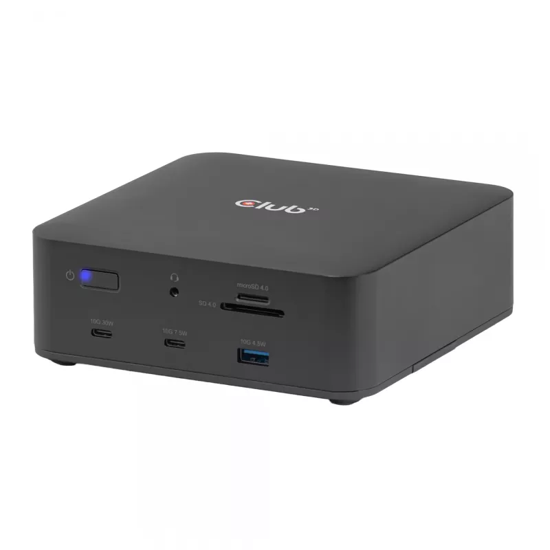 Dokų stotelė CLUB3D CSV-2562 Thunderbolt 5, M.2 SSD, 2×HDMI 8K60Hz, 180W, 120 Gbit/s